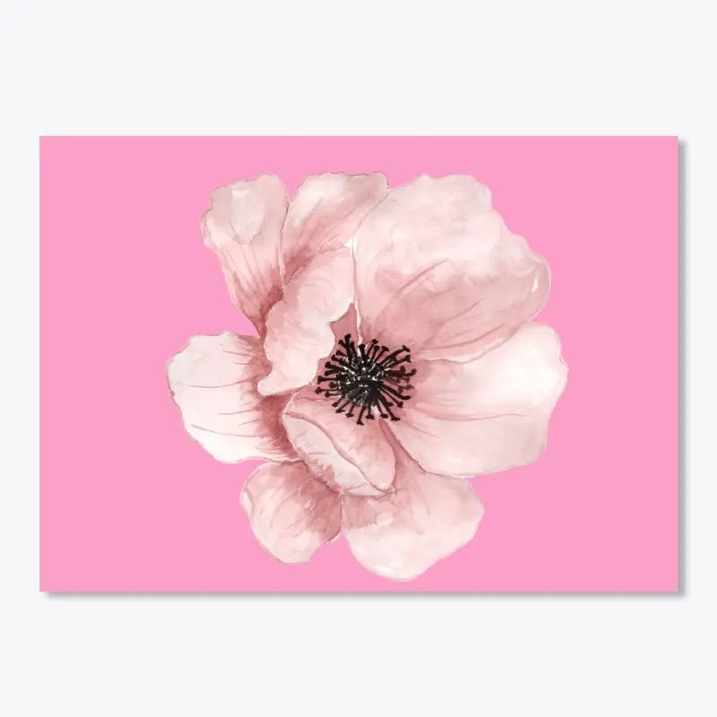 Peony Sticker